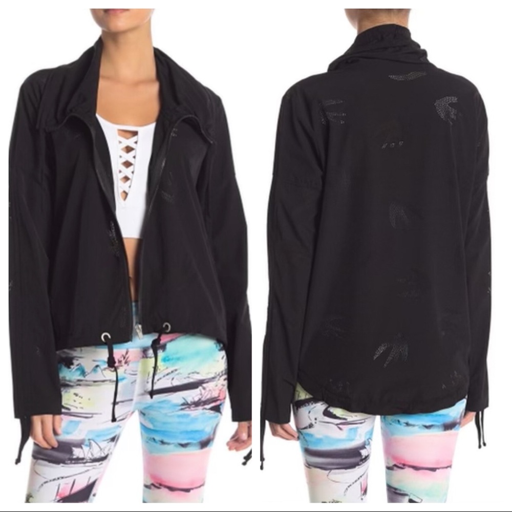 Nanette Lepore Active Zip-Up Jacket 1X